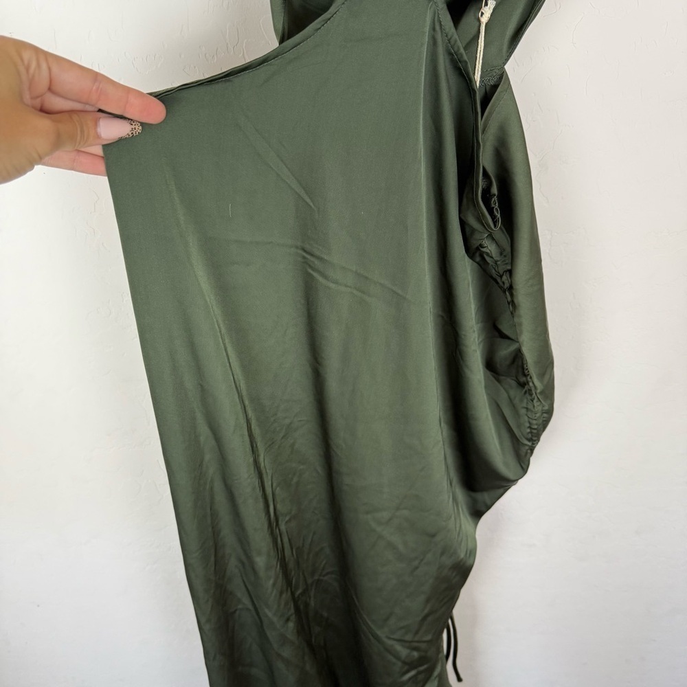 NWT ACOA Paradise Olive Dress - Picture 7 of 11